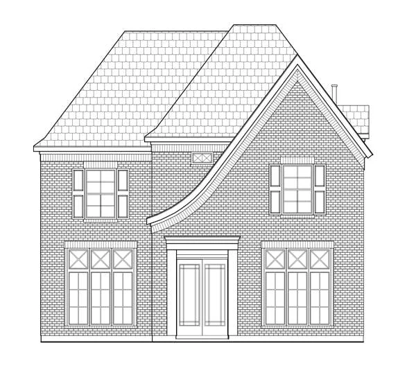 Two Story House Plan E1014