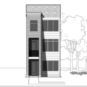 Townhouse Plan E3192 A1.1