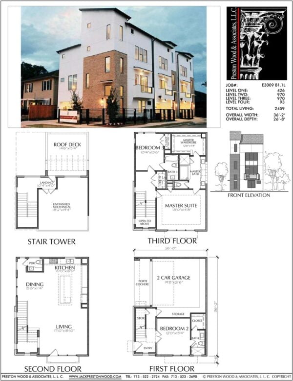 Townhouse Plan E3009 B1.1