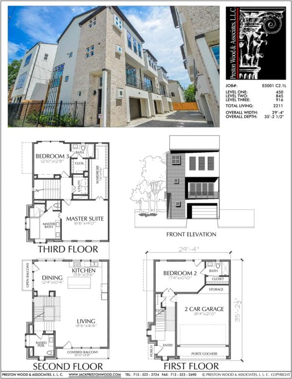 Townhouse Plan E5001 C2.1