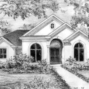 Traditional Style House Plan C4227