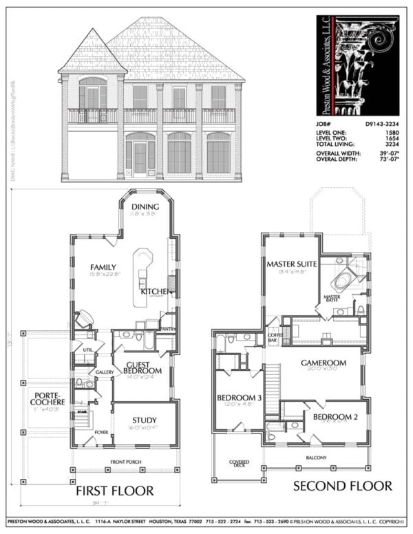 Urban Home Plan D9143