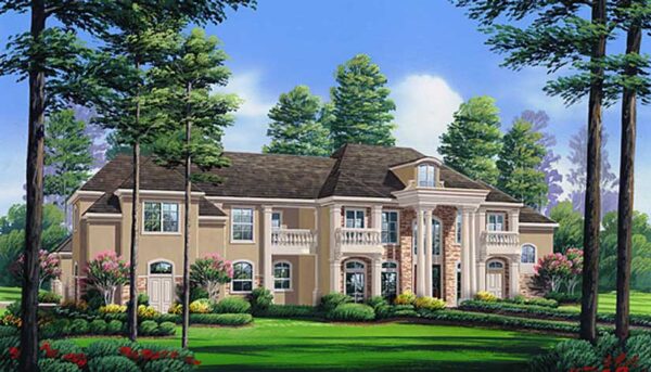 Two Story Home Plan aD4017