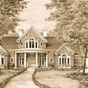 Two Story Home Plan C6343