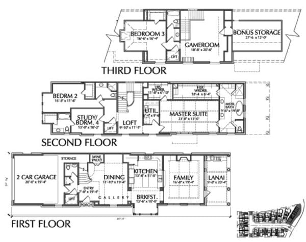 Townhouse Plan D9095 B LOT-16