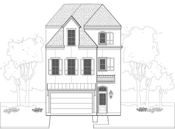 Townhouse Plan E1155 A3.1