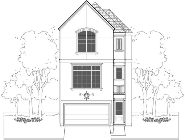 Townhouse Plan E3373 A1.1