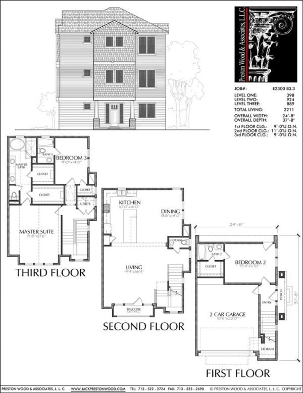 Townhouse Plan E2300 B3.3