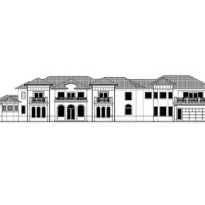 Two Story House Plan E0011