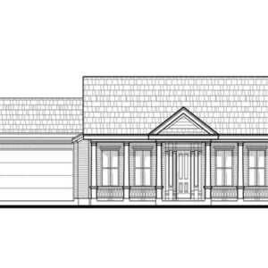 One Story House Plan C9022