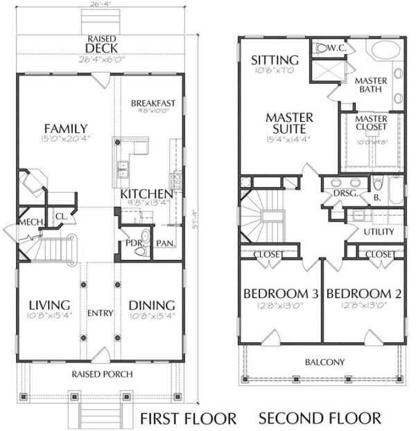 Urban House Plan D2079
