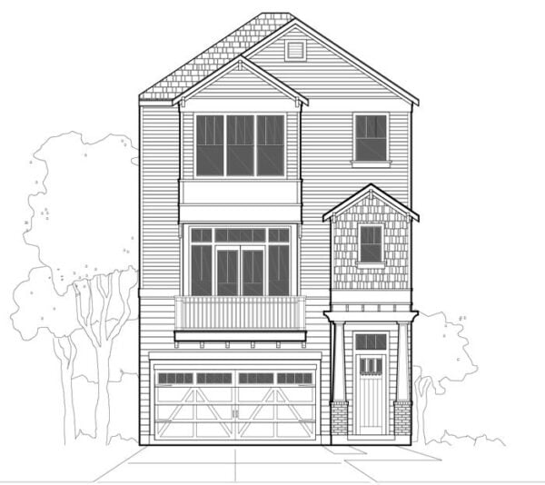 Townhouse Plan E2300 B2.1