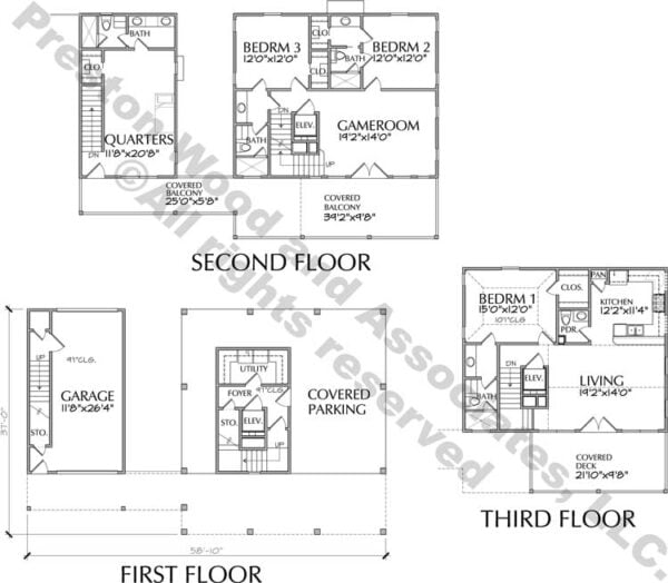 Urban House Plan D6044