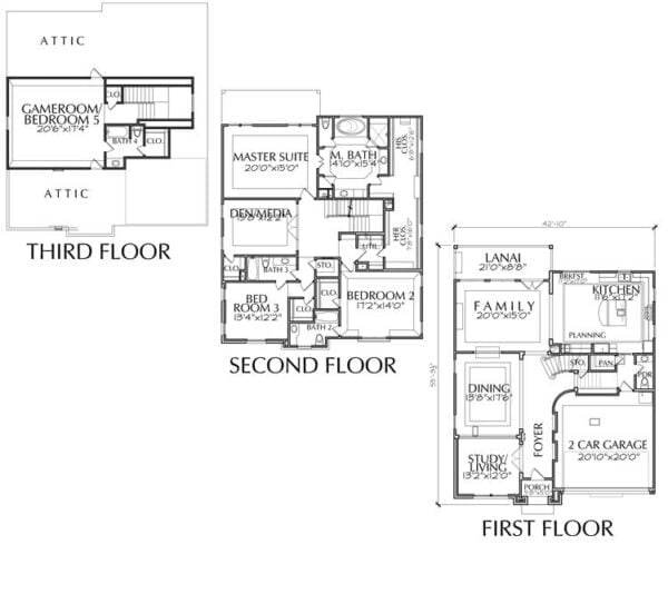 Urban House Plan E2235 C1.1