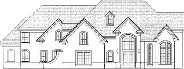 Two Story House Plan D0329