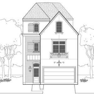 Townhouse Plan E0108 A3.4