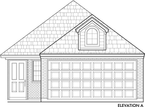 One Story Home Plan D1260