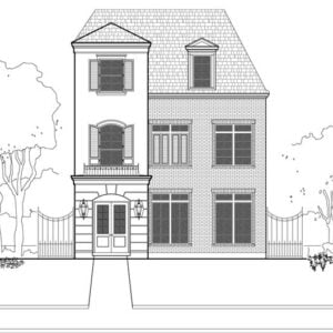 Townhouse Plan E1155 B1.1