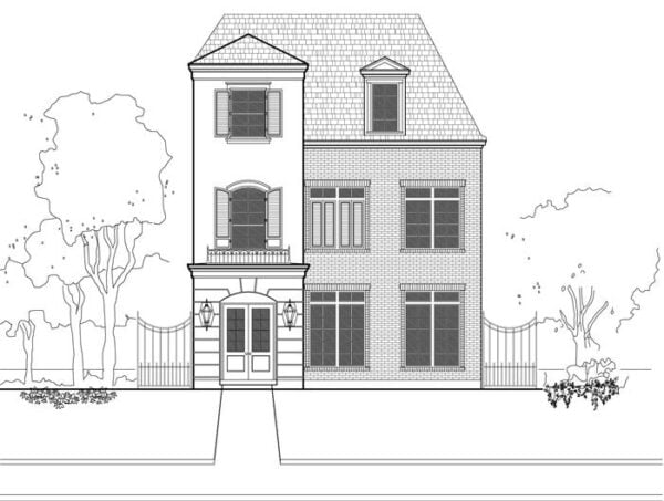 Townhouse Plan E1155 B1.1