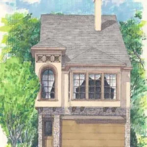 Patio Home Plan aD4265 C