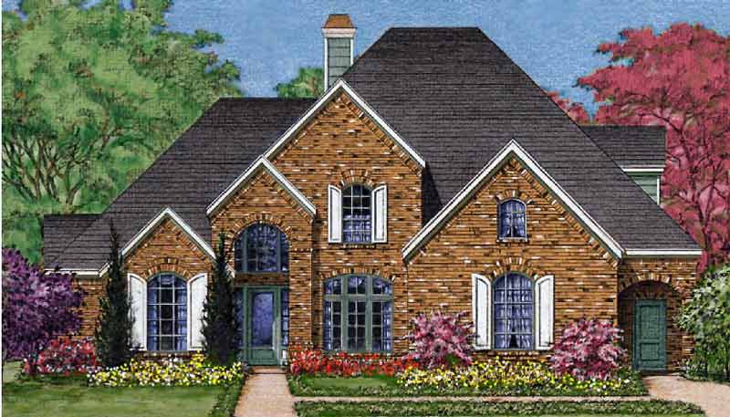 2-Story Homes, Brick Home Plans