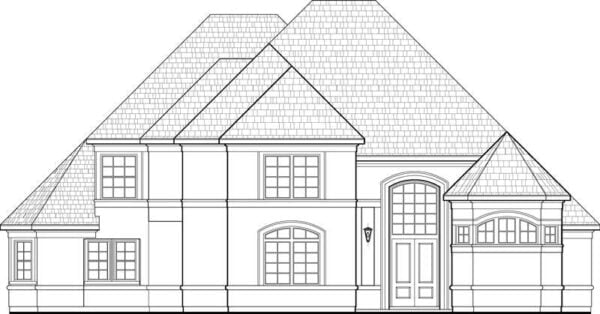 Two Story House Plan C9252