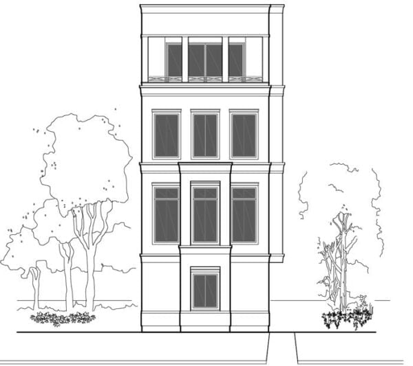 Townhouse Plan E2282 A1.2