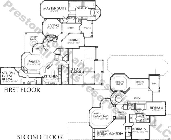 Two Story Home Plan D3078