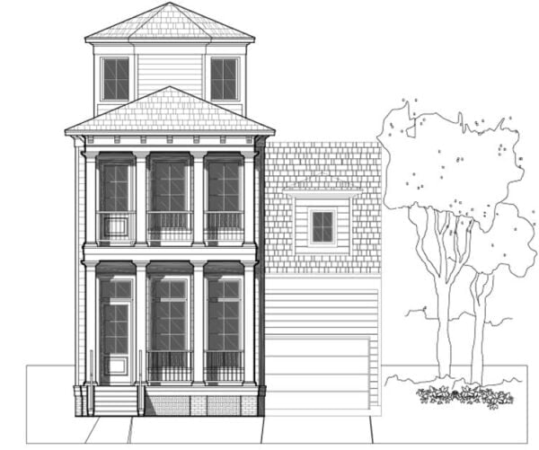 Townhouse Plan E2120