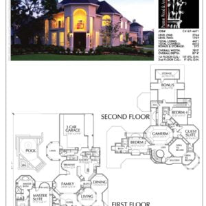Traditional Style Home Plan aC4167