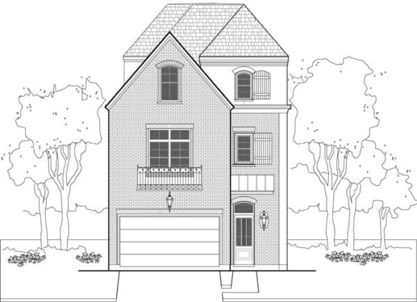 Townhouse Plan E0108 A3.5