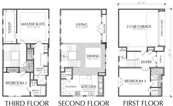 Townhouse Plan E5129 B1.1