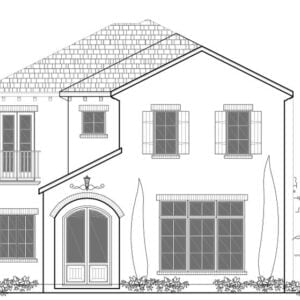 Two Story House Plan E2190