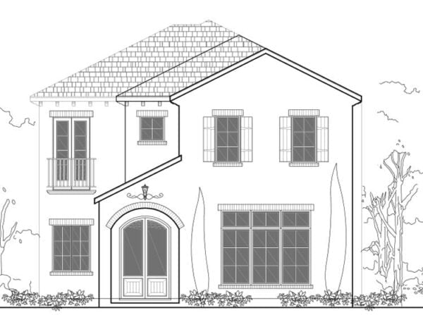 Two Story House Plan E2190