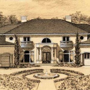 Two Story Home Plan C5334