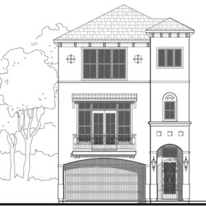 Townhouse Plan E0078 B