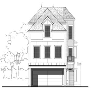 Townhouse Plan E1028 C