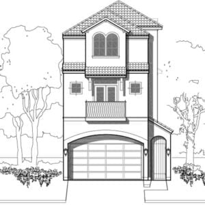 Townhouse Plan E2171 B1.1