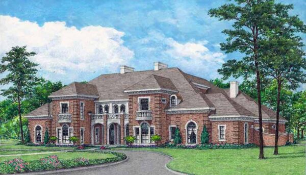 Two Story House Plan D1103