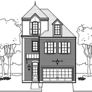 Townhouse Plan E0108 A1.3