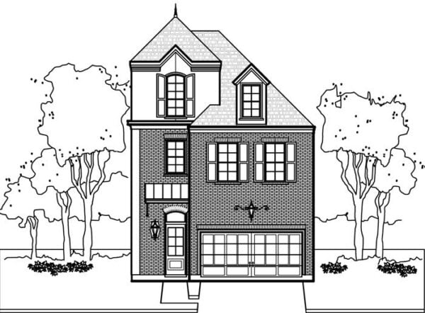 Townhouse Plan E0108 A1.3