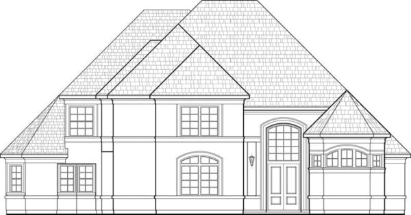 Two Story House Plan D1045