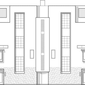 Duplex Townhouse Plan C9013 u6