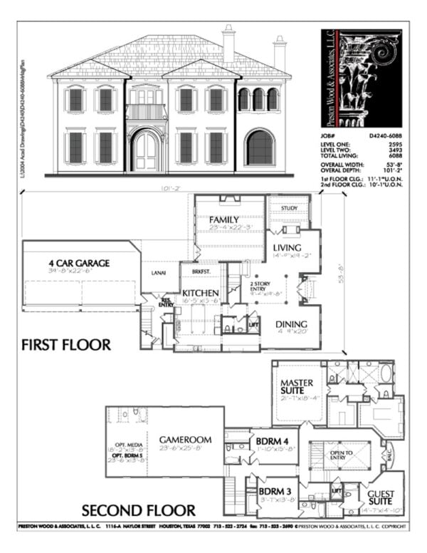 Urban House Plan D4240