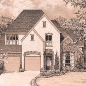 Country Style Home Plan C5230 A
