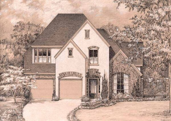 Country Style Home Plan C5230 A