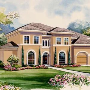Two Story Home Plan D0289