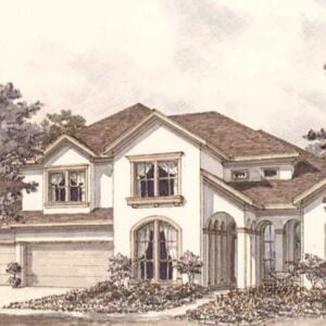 Two Story House Plan D2122