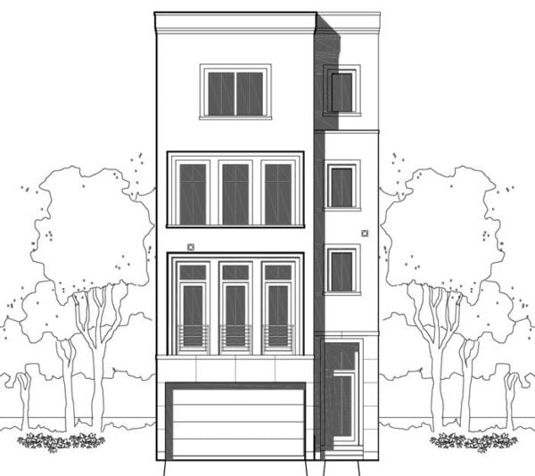 Townhouse Plan E2295 A2.1