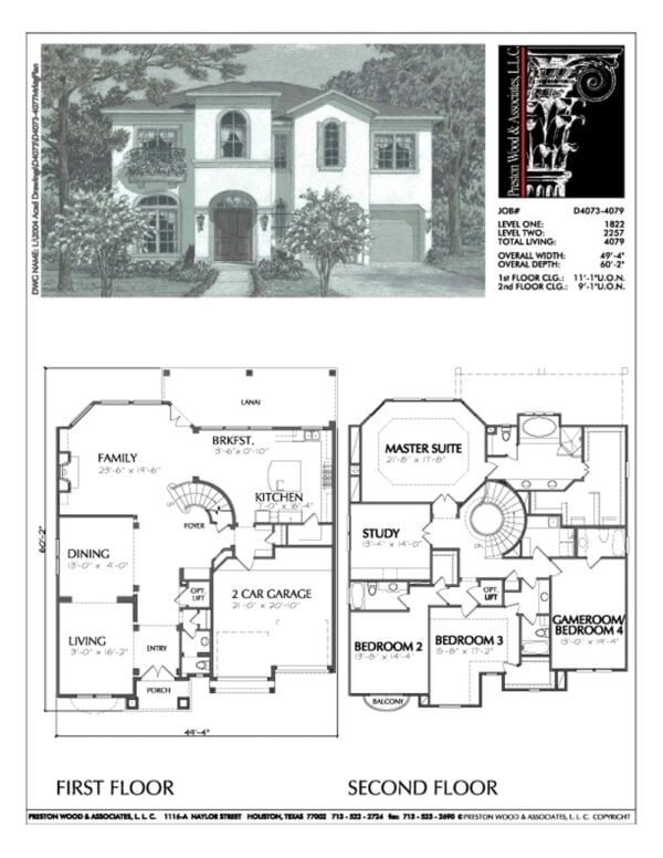 Urban House Plan D4073